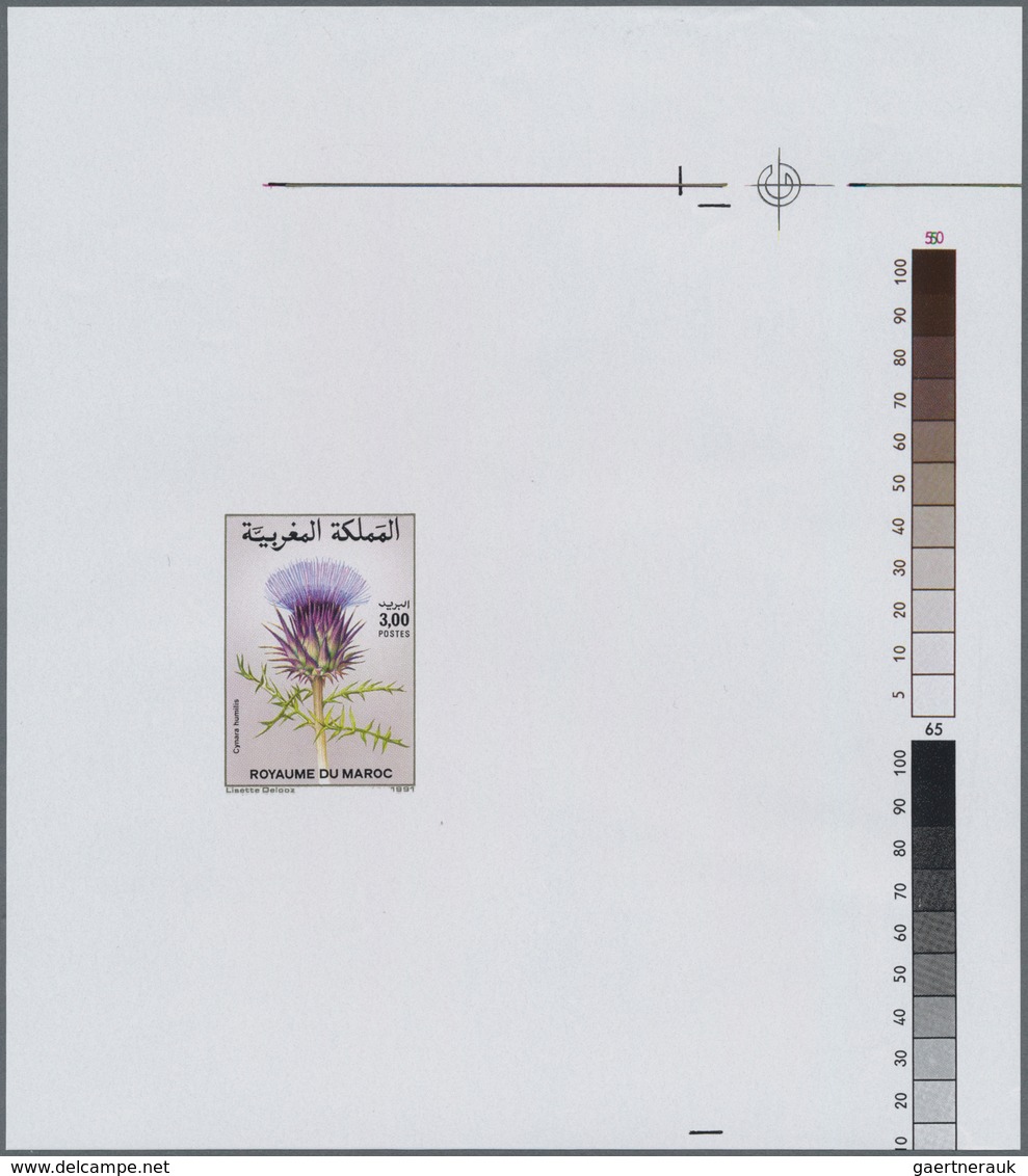 Marokko: 1974/1990 (ca.), Duplicated Accumulation In Large Box With Mostly IMPERFORATE Single Stamps - Gebruikt