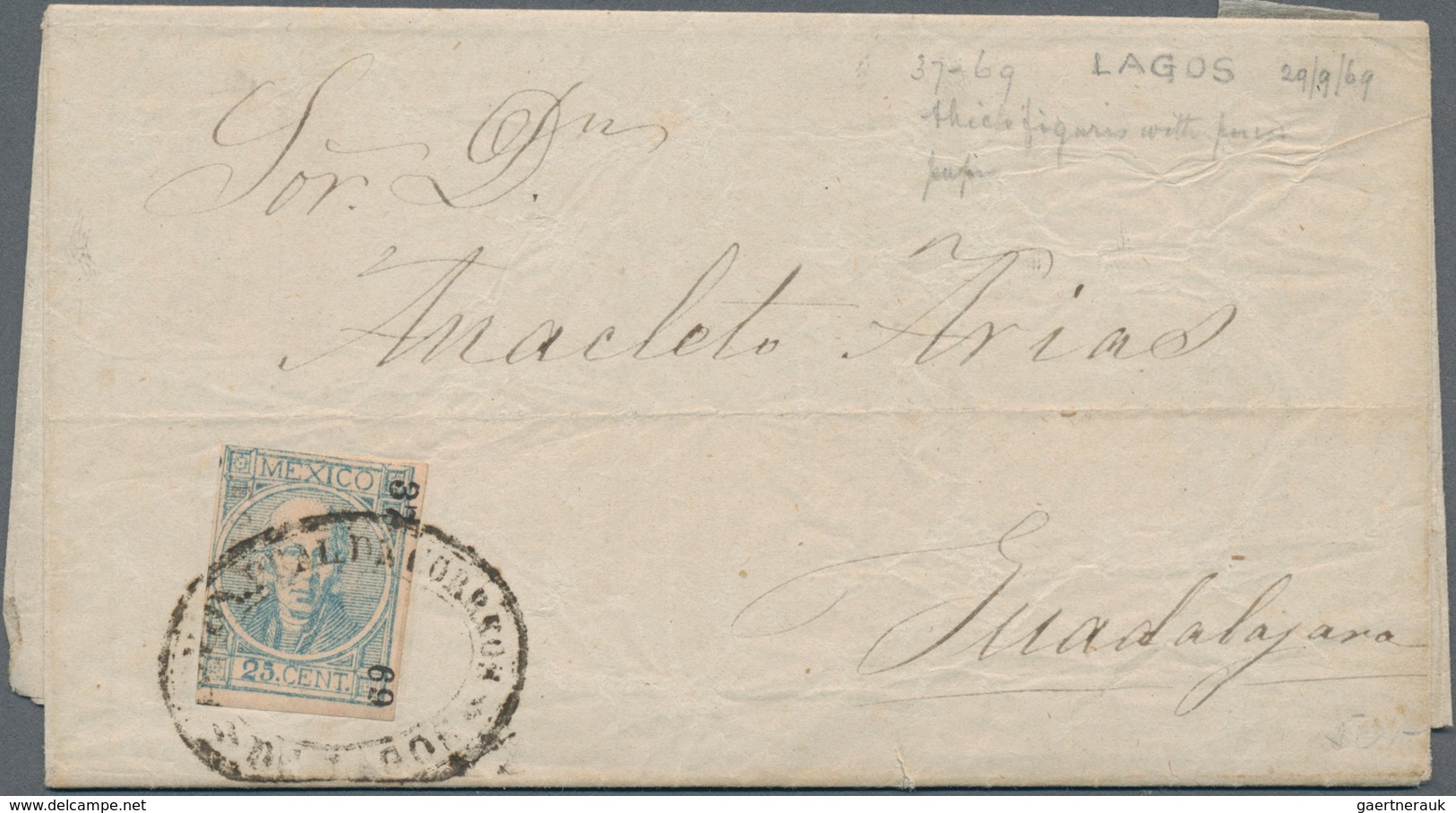 Mexiko: 1869/1955 (ca.) Apprx. 130 Covers/few Used Stationery Inc. Uprates, Mostly From Corresponden - México