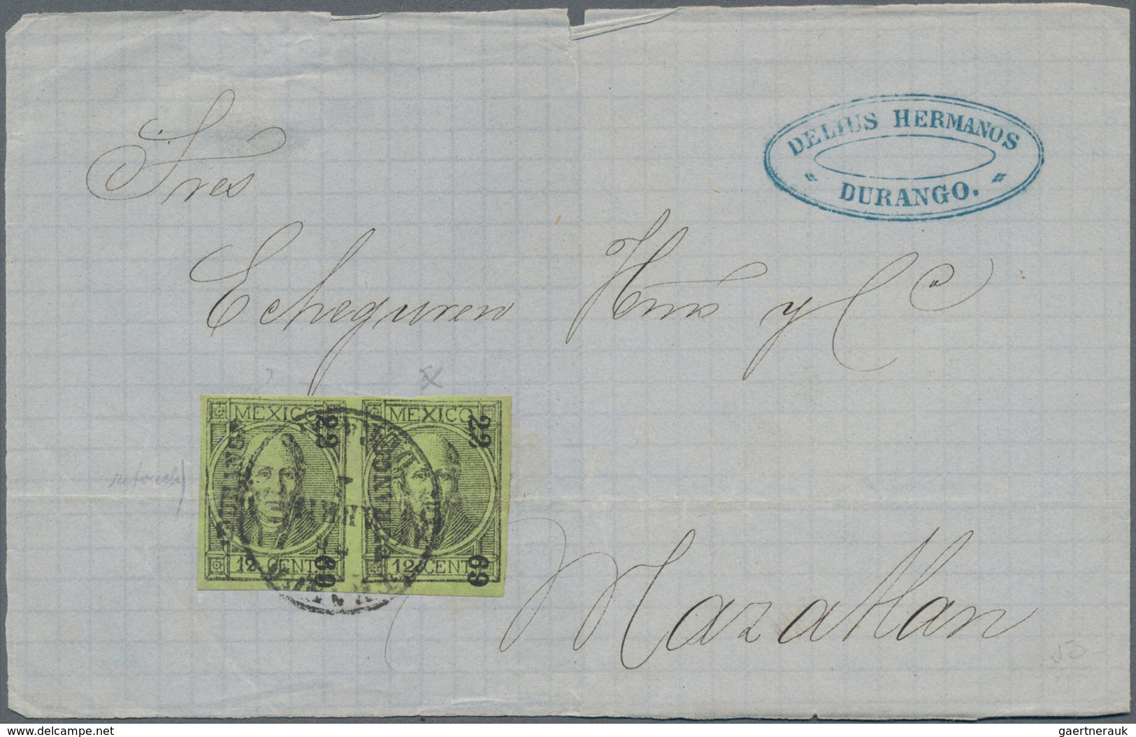 Mexiko: 1869/1955 (ca.) Apprx. 130 Covers/few Used Stationery Inc. Uprates, Mostly From Corresponden - México