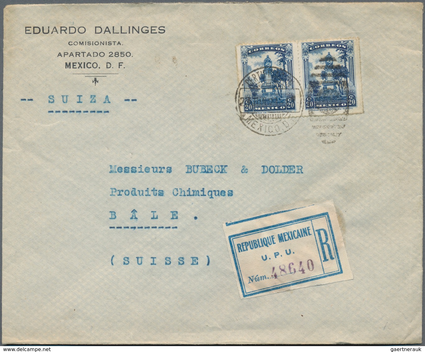 Mexiko: 1869/1955 (ca.) apprx. 130 covers/few used stationery inc. uprates, mostly from corresponden