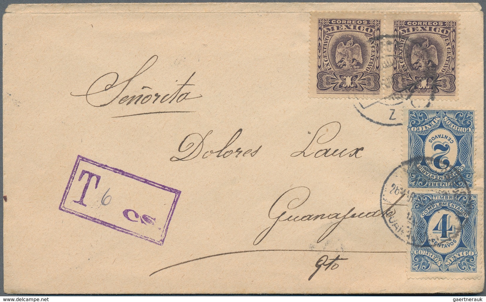 Mexiko: 1900's-1920's: 59 Covers And Postal Stationery Items, Mostly Used Inland From A Corresponden - Mexiko