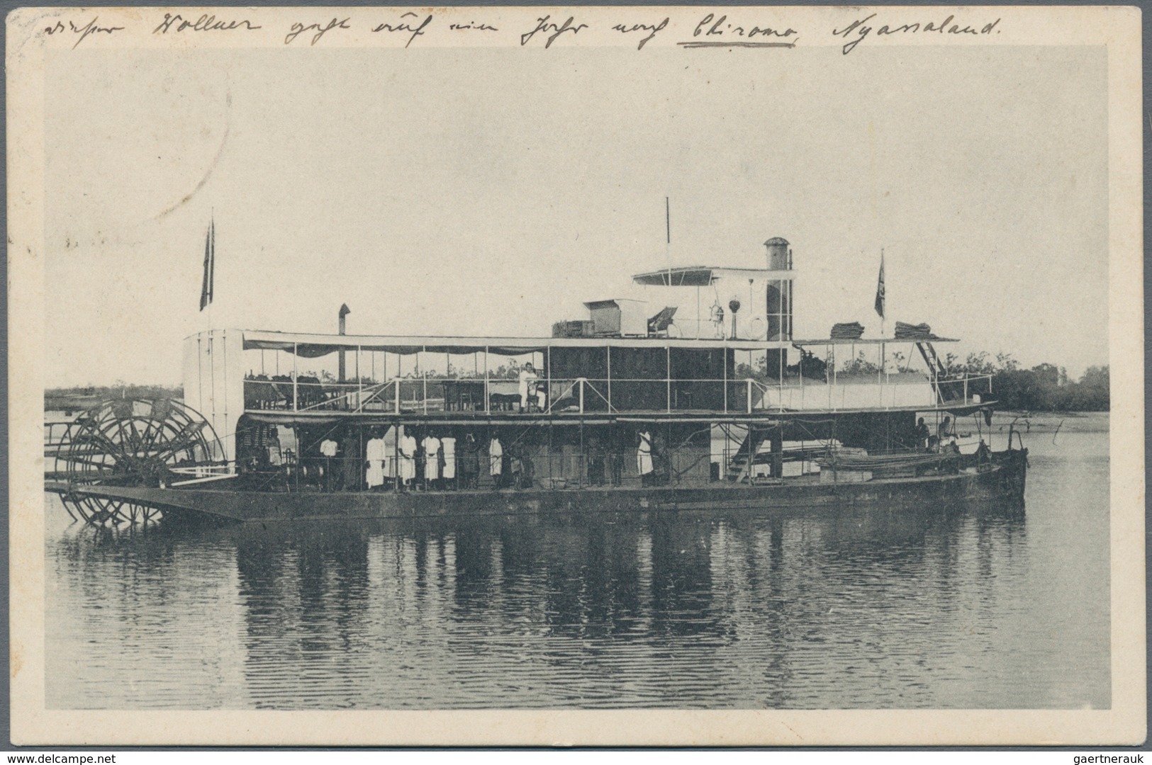 Mocambique - Provinzausgaben: Zambezia: 1909/1911, Group With 4 Picture Postcards, All Franked With - Zambeze