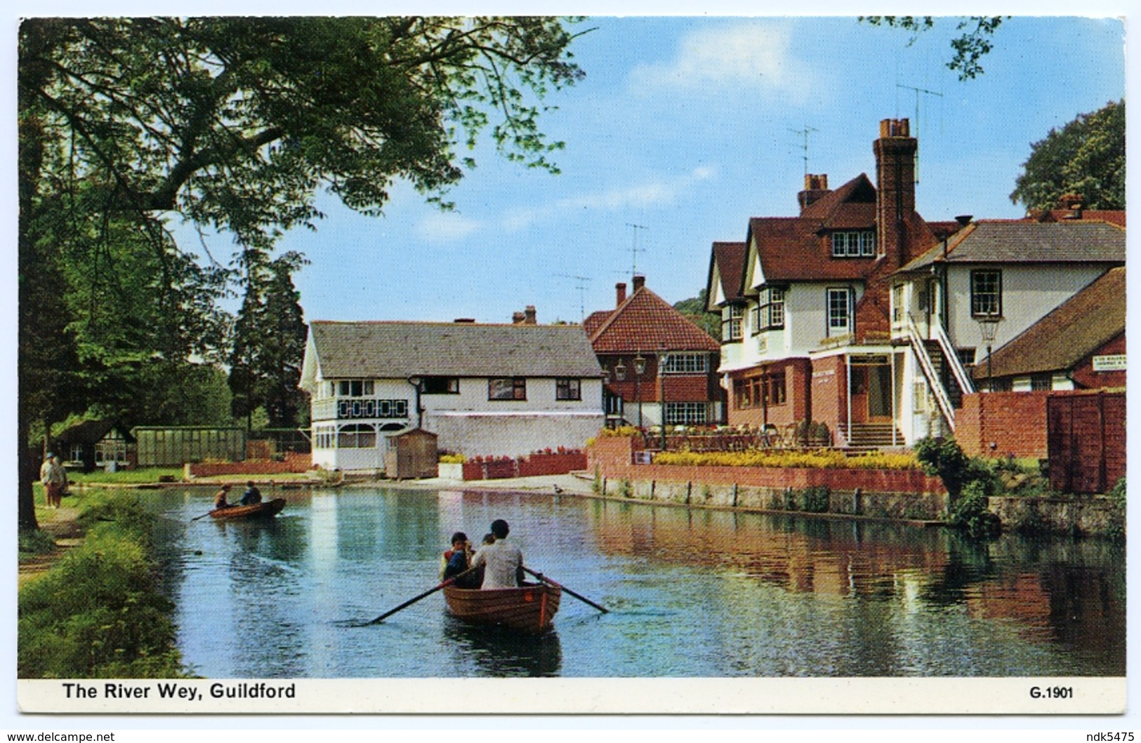 GUILDFORD : THE RIVER WEY - Surrey