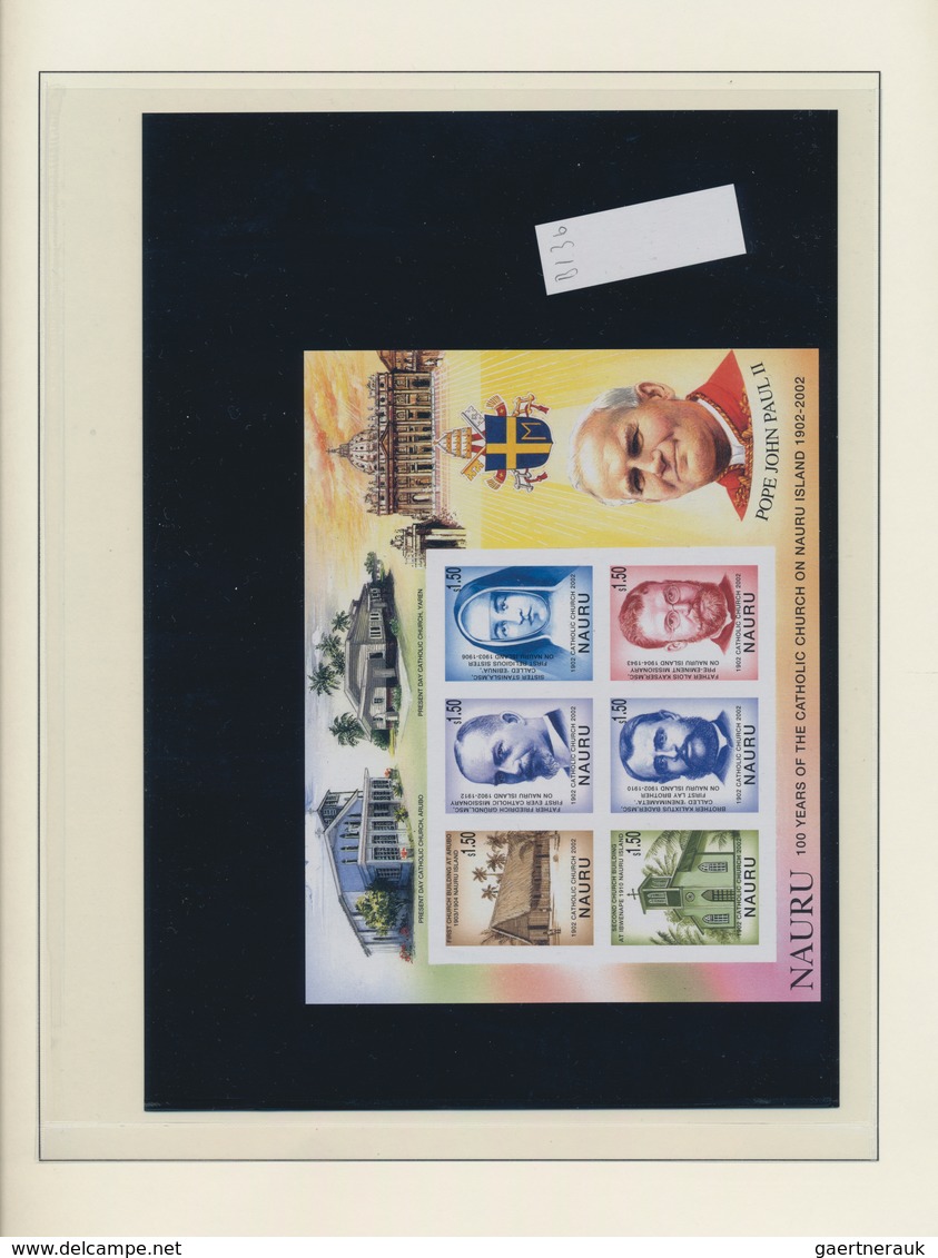 Nauru: 2002/2009. Nice Collection With Imperforate, Mint, Nh, Issues, Which Are Not Often, If At All - Nauru