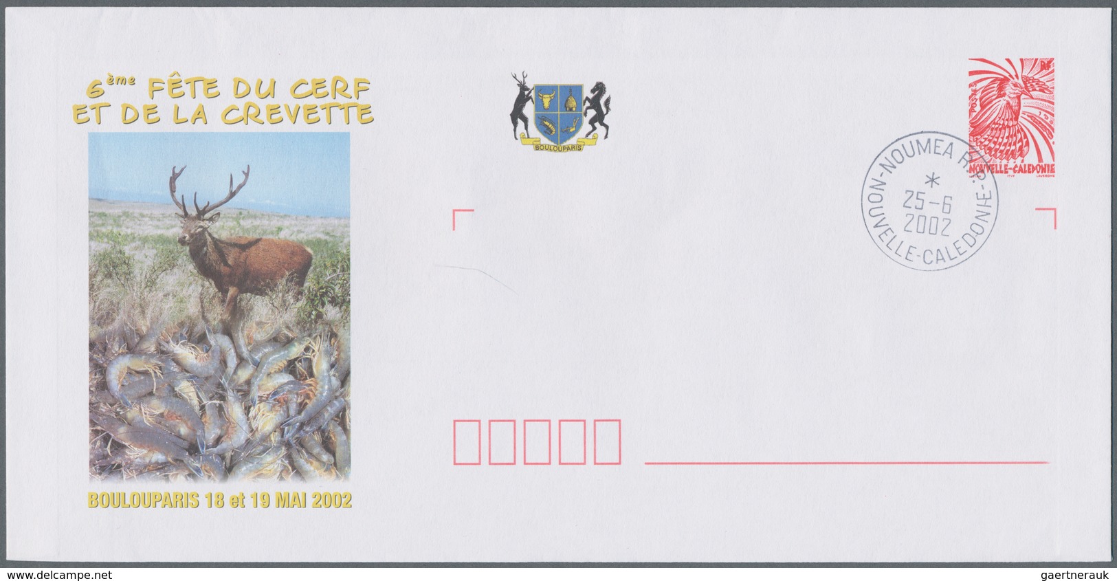 Neukaledonien: 1997/2003 (ca.), Accumulation With About 850 PRE-STAMPED ENVELOPES With Many Differen - Nuevos