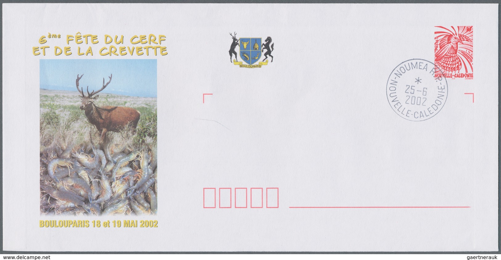 Neukaledonien: 1997/2003 (ca.), Accumulation With About 850 PRE-STAMPED ENVELOPES With Many Differen - Ungebraucht