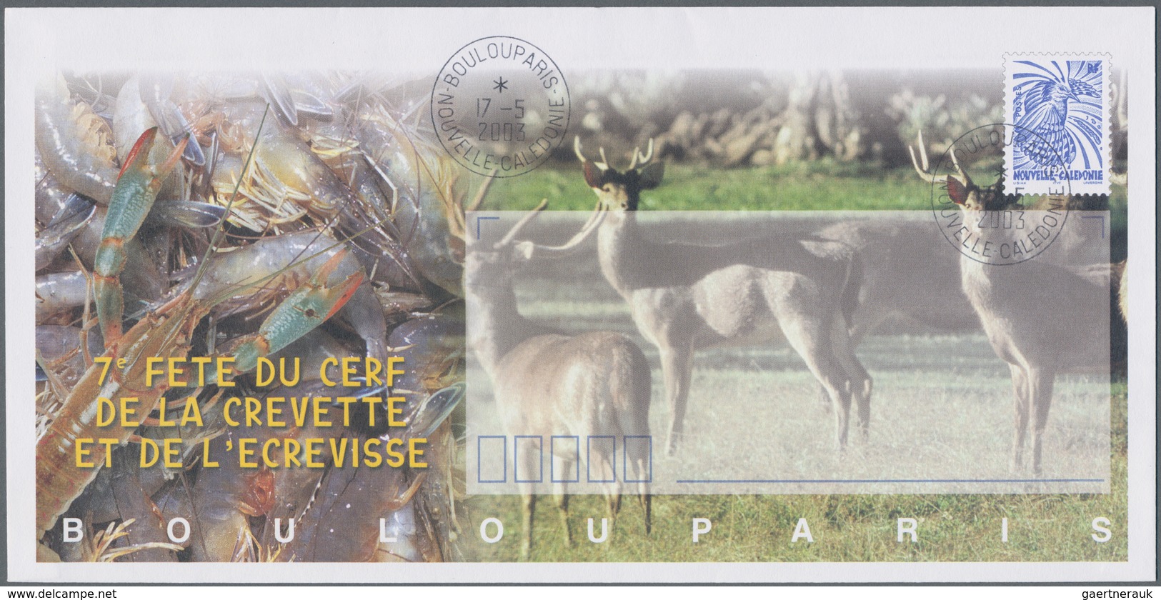 Neukaledonien: 1997/2003 (ca.), Accumulation With About 850 PRE-STAMPED ENVELOPES With Many Differen - Ongebruikt