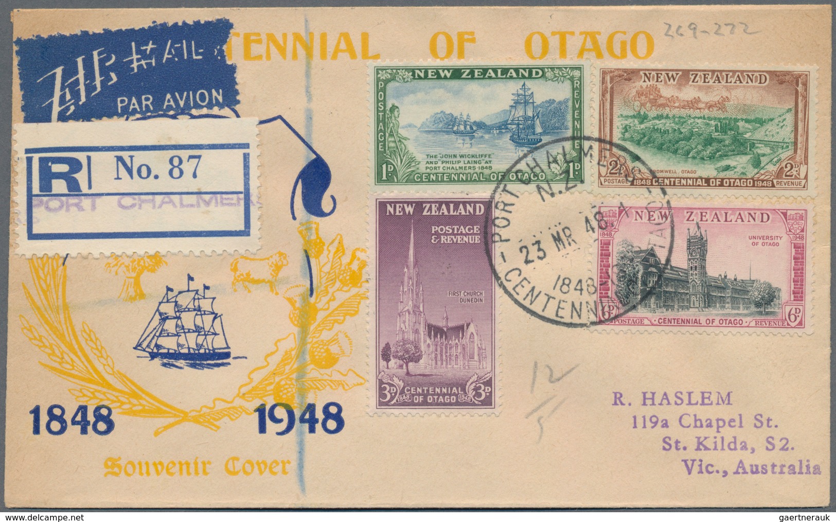 Neuseeland: 1880/2003 (ca.), Accumulation With About 300 Covers, Postal Stationeries And Some FDC's - Covers & Documents