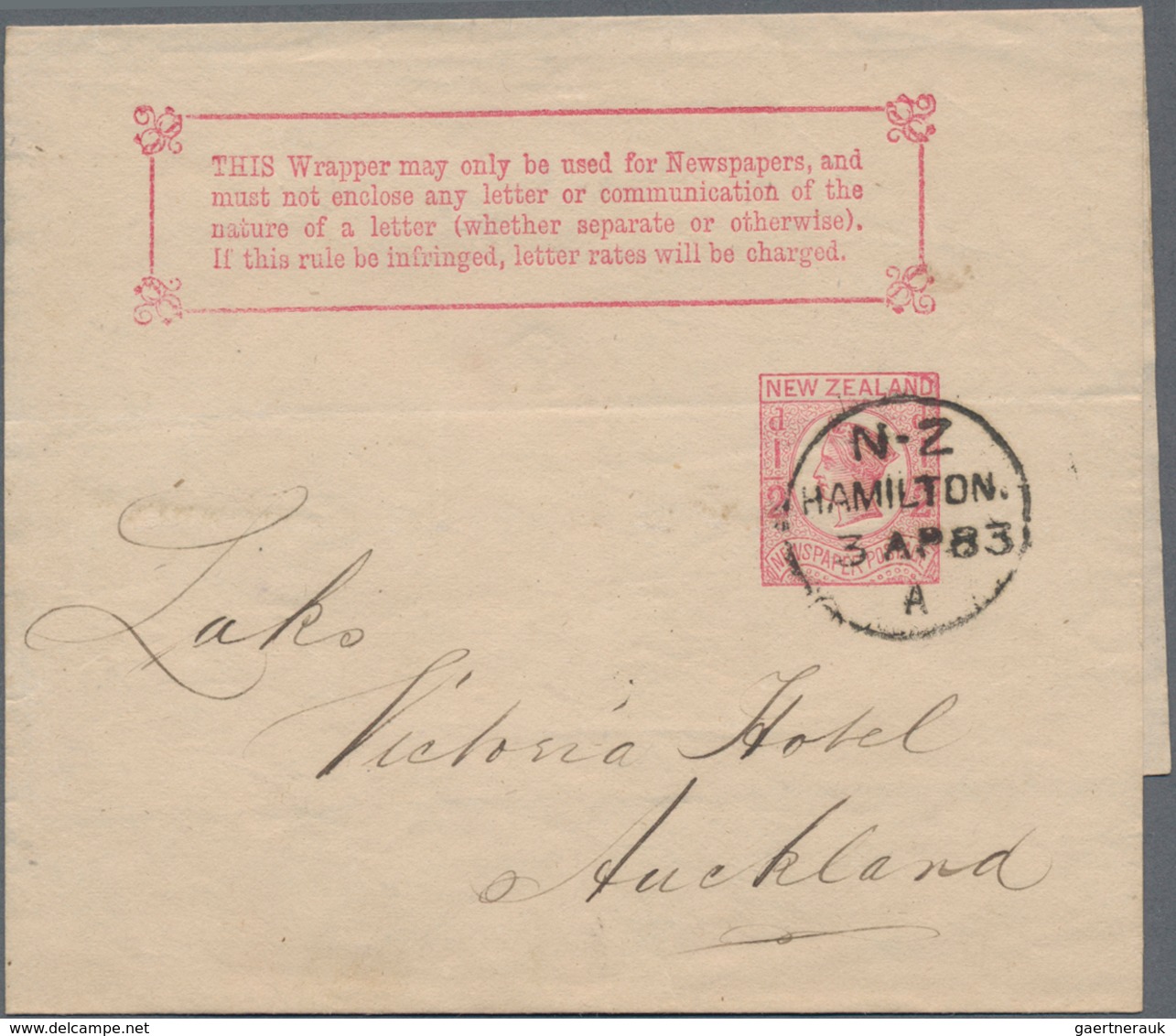 Neuseeland: 1880/2003 (ca.), accumulation with about 300 covers, postal stationeries and some FDC's