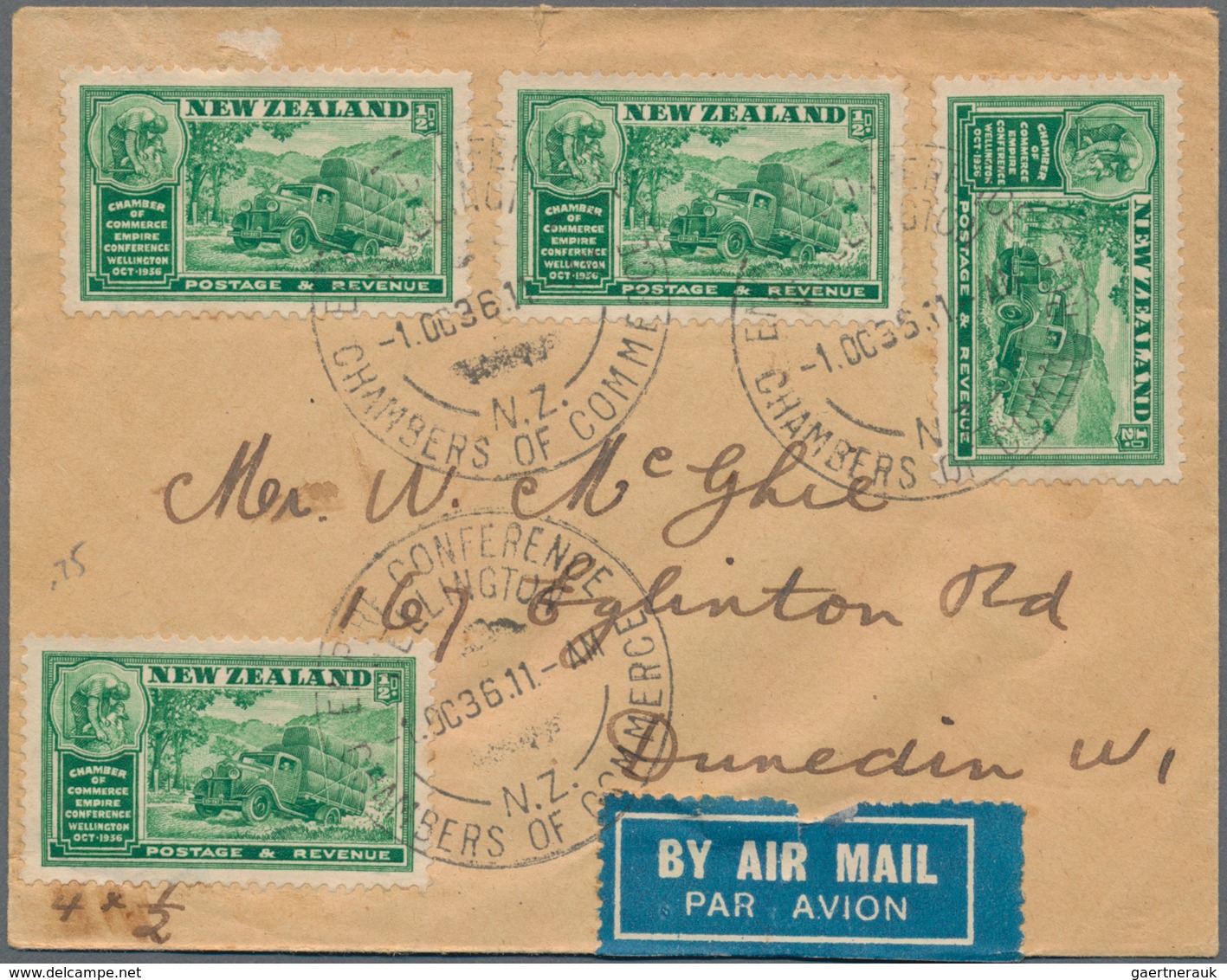 Neuseeland: 1880/2003 (ca.), accumulation with about 300 covers, postal stationeries and some FDC's