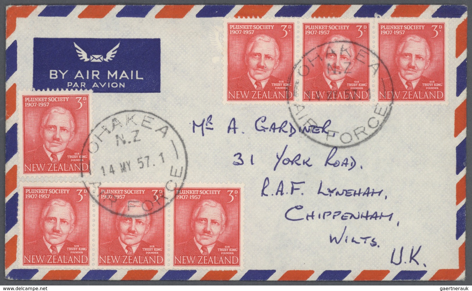 Neuseeland: 1920/1995 (ca.), Accumulation Of Apprx. 480 Covers With Many Attractive Entires, F.d.c. - Covers & Documents