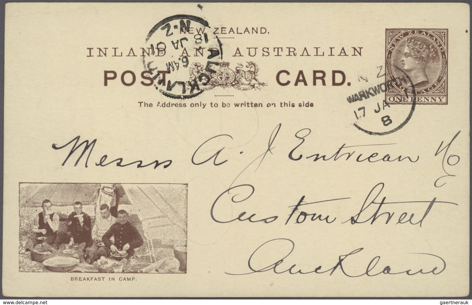 Neuseeland - Ganzsachen: 1876/1940 (ca.), Duplicated Accumulation With Approx. 1.000 Mostly QV Posta - Enteros Postales