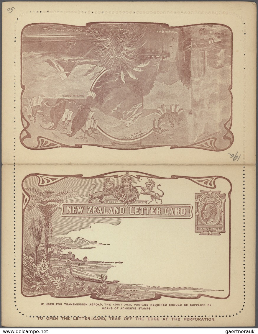 Neuseeland - Ganzsachen: 1876/1940 (ca.), Duplicated Accumulation With Approx. 1.000 Mostly QV Posta - Enteros Postales