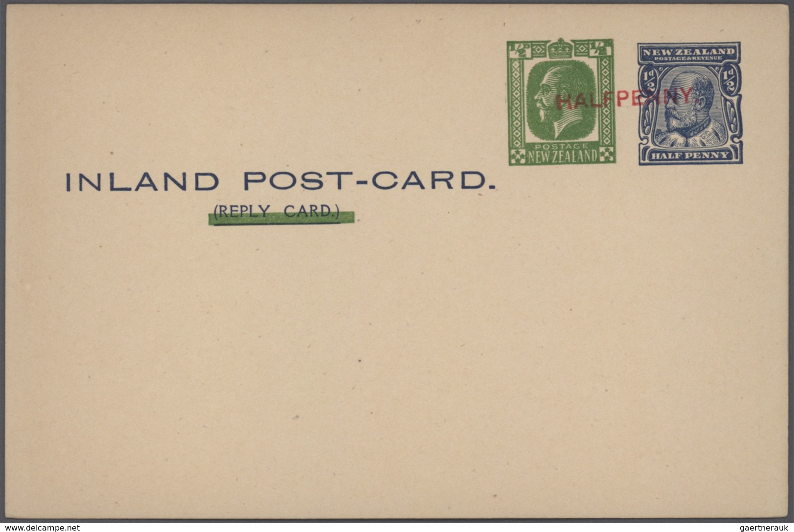 Neuseeland - Ganzsachen: 1876/1940 (ca.), duplicated accumulation with approx. 1.000 mostly QV posta