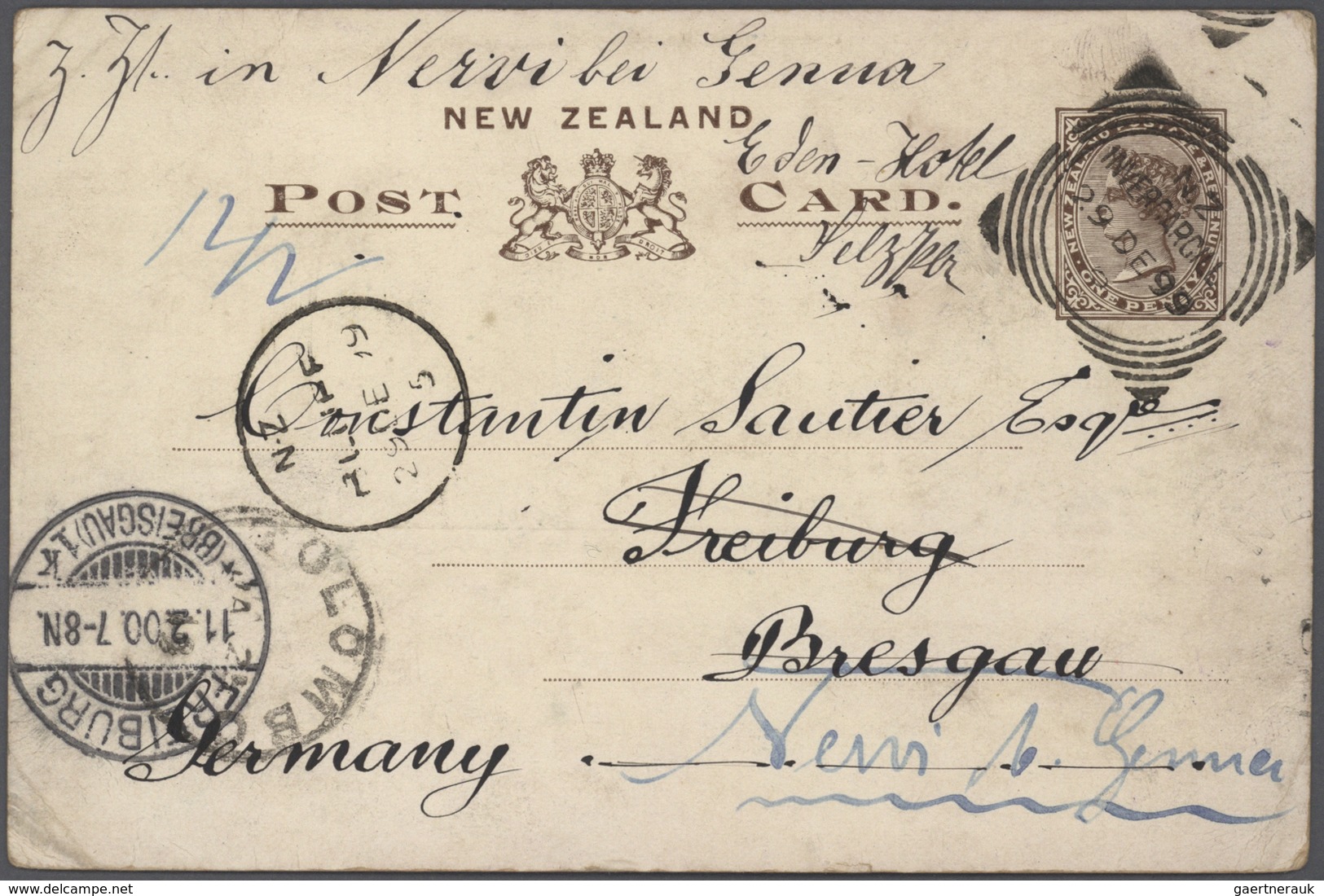 Neuseeland - Ganzsachen: 1876/1940 (ca.), duplicated accumulation with approx. 1.000 mostly QV posta