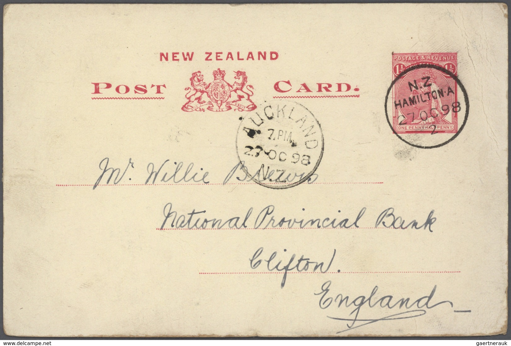 Neuseeland - Ganzsachen: 1876/1940 (ca.), duplicated accumulation with approx. 1.000 mostly QV posta