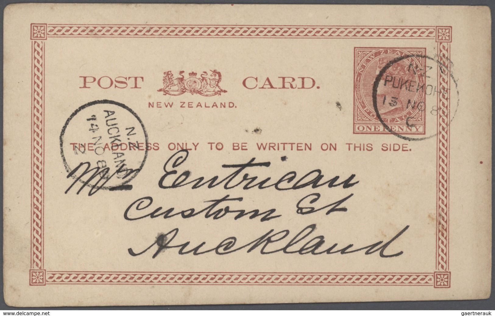 Neuseeland - Ganzsachen: 1876/1940 (ca.), duplicated accumulation with approx. 1.000 mostly QV posta