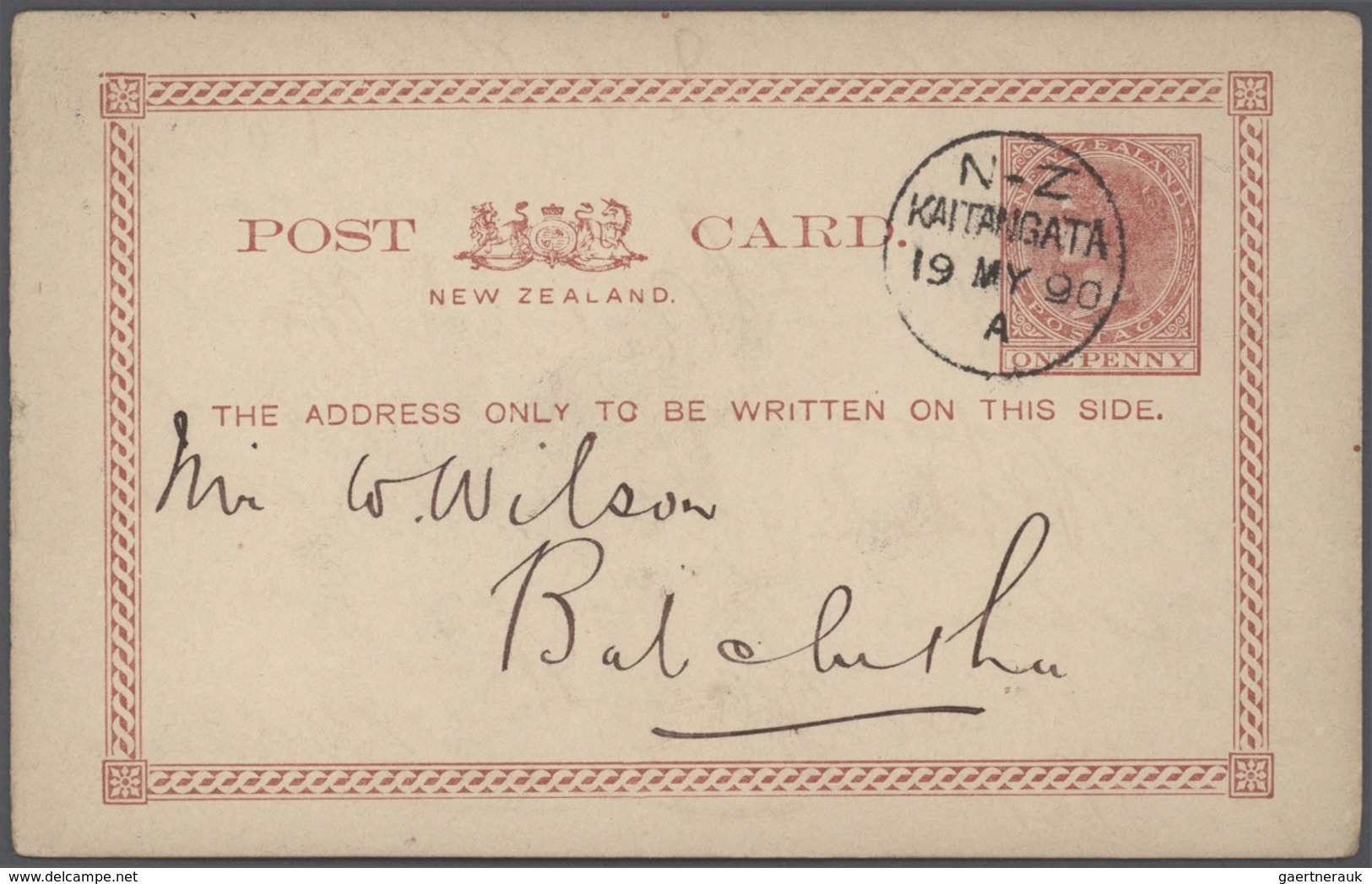 Neuseeland - Ganzsachen: 1876/1940 (ca.), duplicated accumulation with approx. 1.000 mostly QV posta