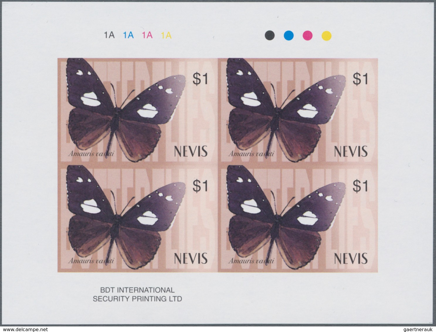 Nevis: 2000/2009. Interesting Collection With Imperforate Mint, Nh, Issues, Some Of Which To Our Kno - St.Kitts E Nevis ( 1983-...)