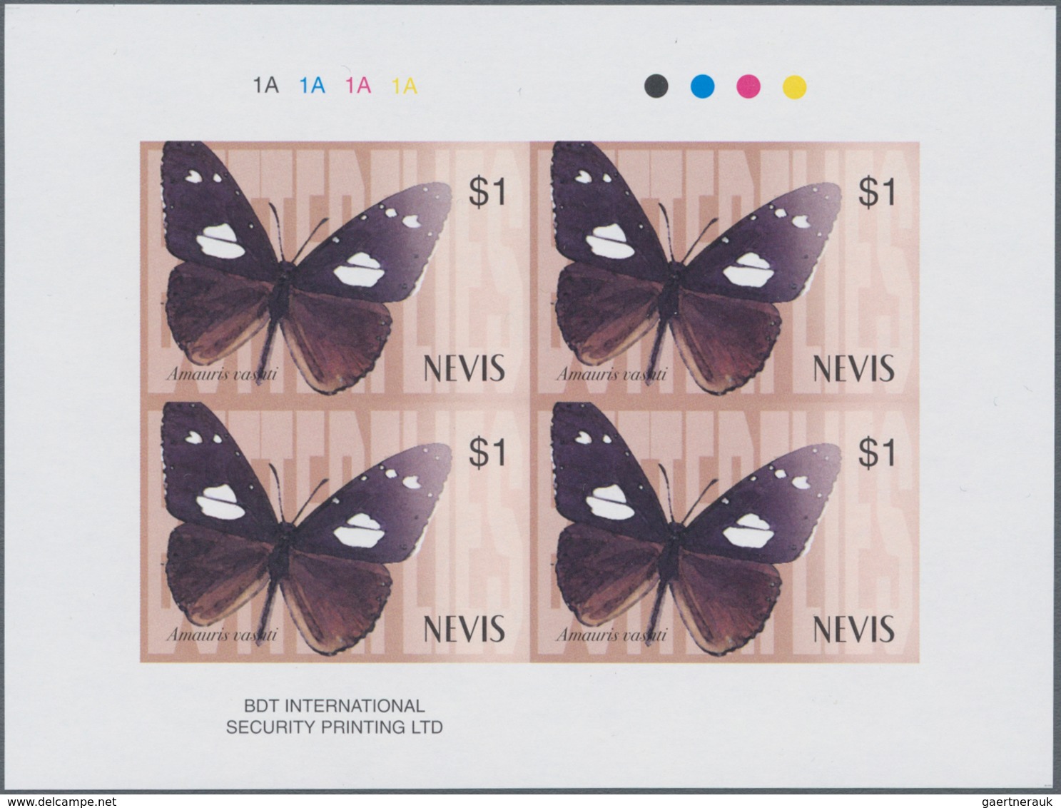 Nevis: 2000/2009. Interesting Collection With Imperforate Mint, Nh, Issues, Some Of Which To Our Kno - St.Kitts En Nevis ( 1983-...)