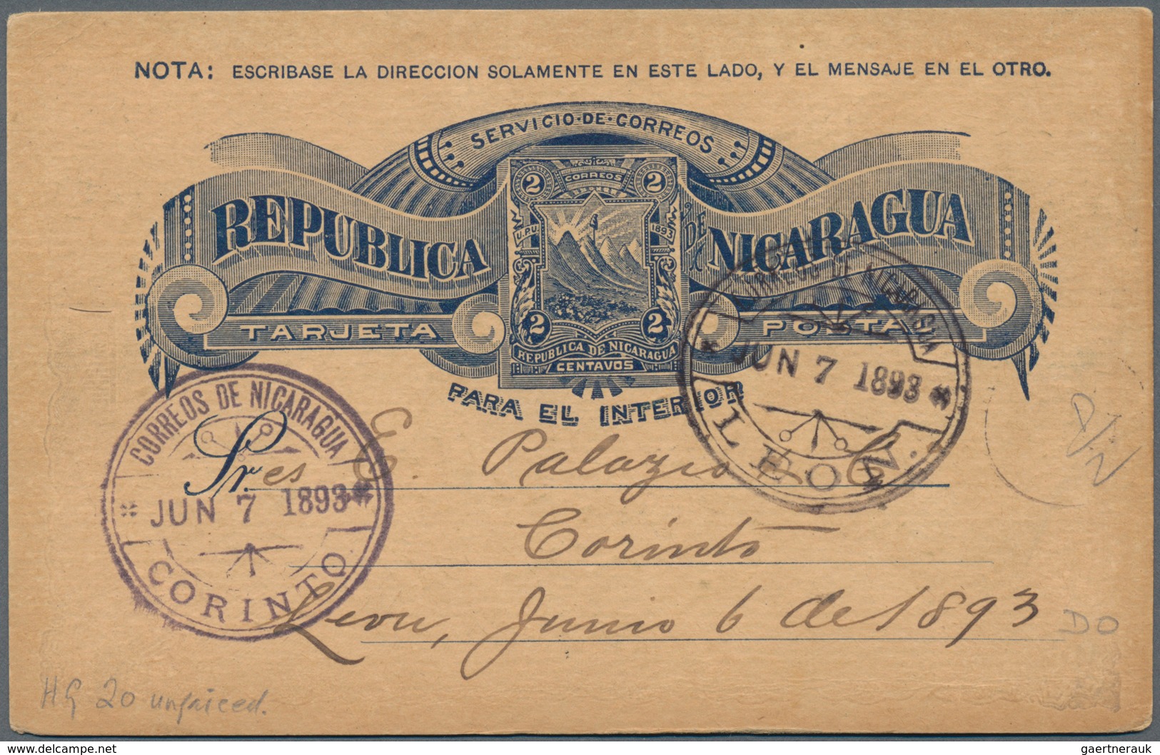 Nicaragua: 1888/1950, 64 Covers And Cards Including 7 Used Stationery Cards. Furthermore Many Mnh St - Nicaragua