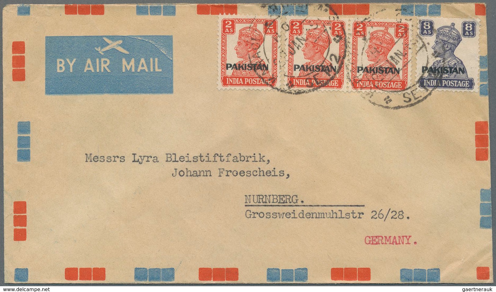 Pakistan: 1947-modern: More Than 400 Covers, Postcards And Postal Stationery Items. - Pakistán