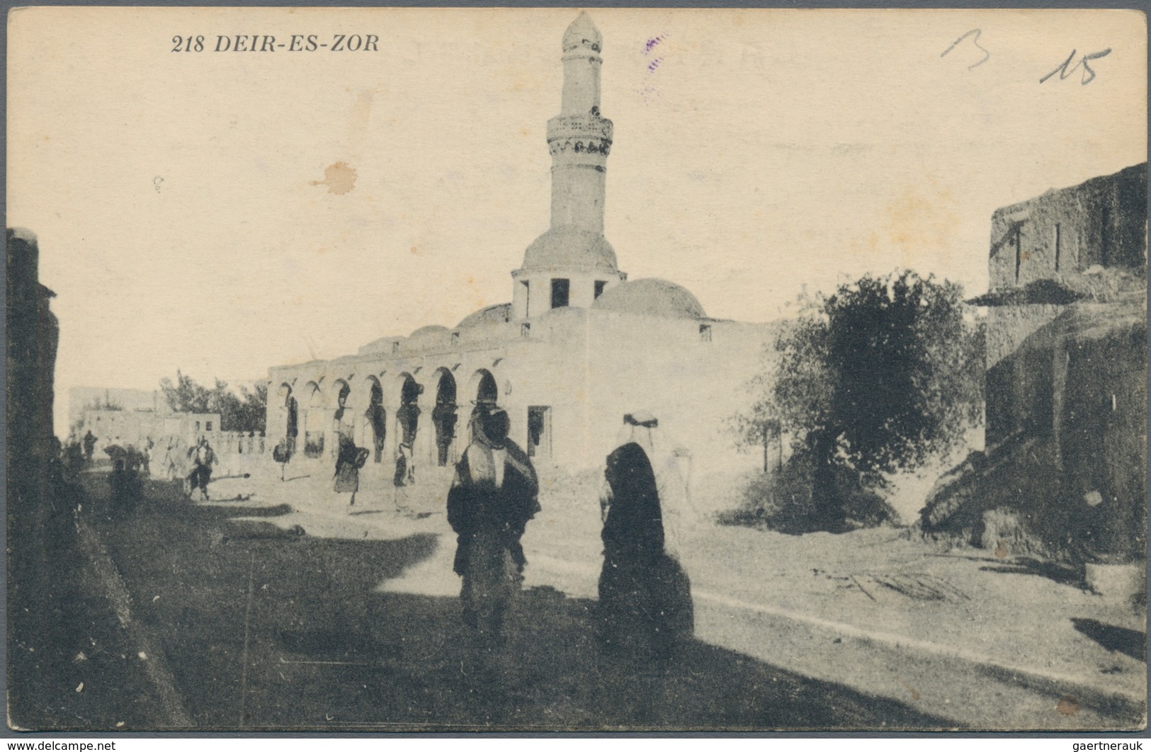 Palästina: 1905-40, 300+ picture postcards from Ottoman Period to British Mandate, some different, m