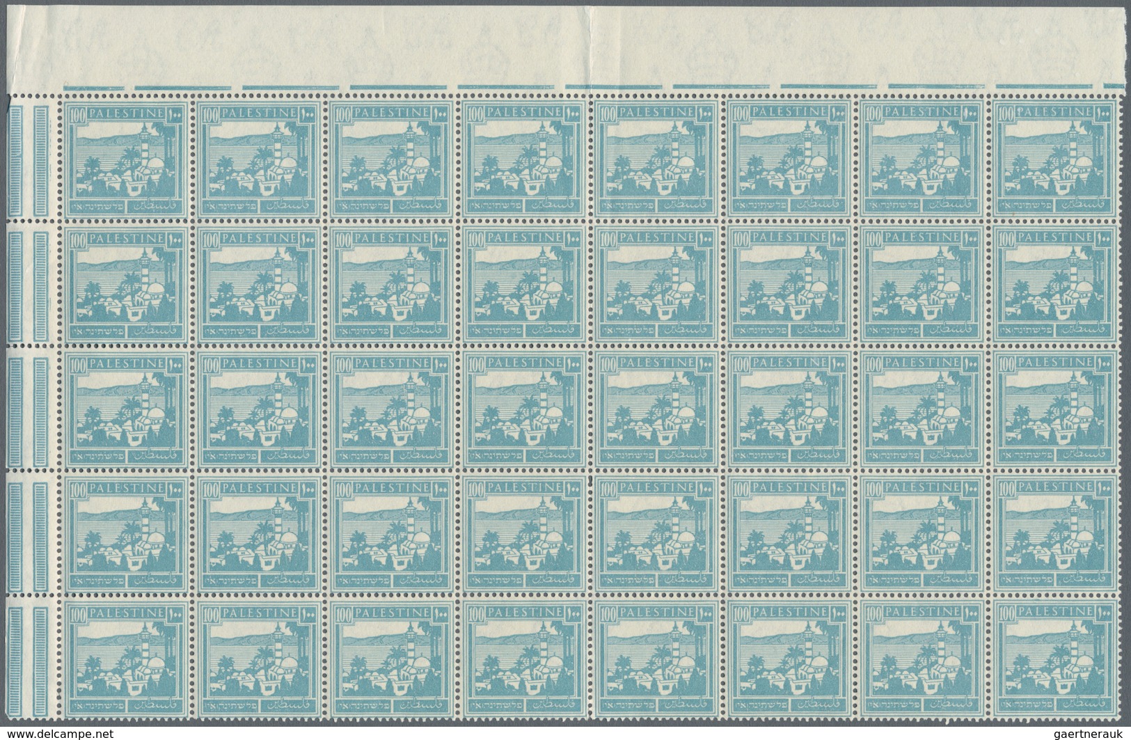 Palästina: 1927/1942, Definitives "Pictorials", Comprehensive MNH Accumulation Of Some Thousand Stam - Palestine