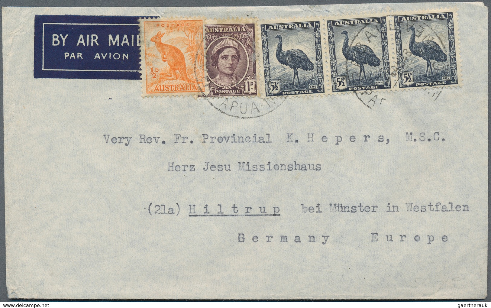 Papua Neuguinea: 1931/64, Covers Of PNG (14, Some W. Slight Faults) Or Australia Used In PNG (18, Ca - Papua New Guinea