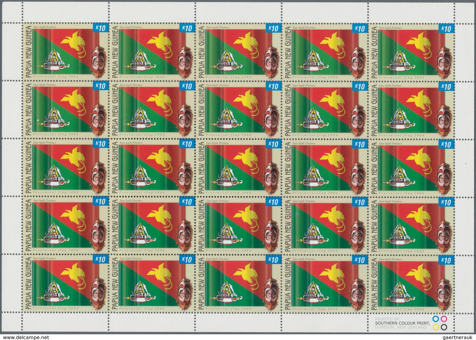 Papua Neuguinea: 1996/2008 (approx). Enormes stock containing sets and souvenir sheets with many bea