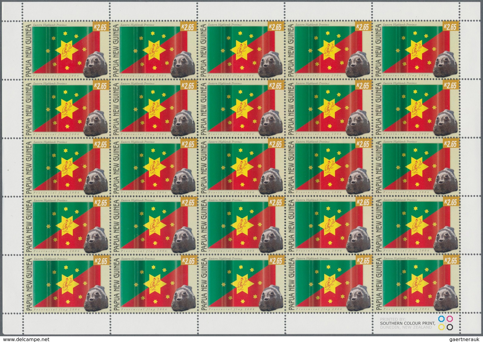 Papua Neuguinea: 1996/2008 (approx). Enormes stock containing sets and souvenir sheets with many bea