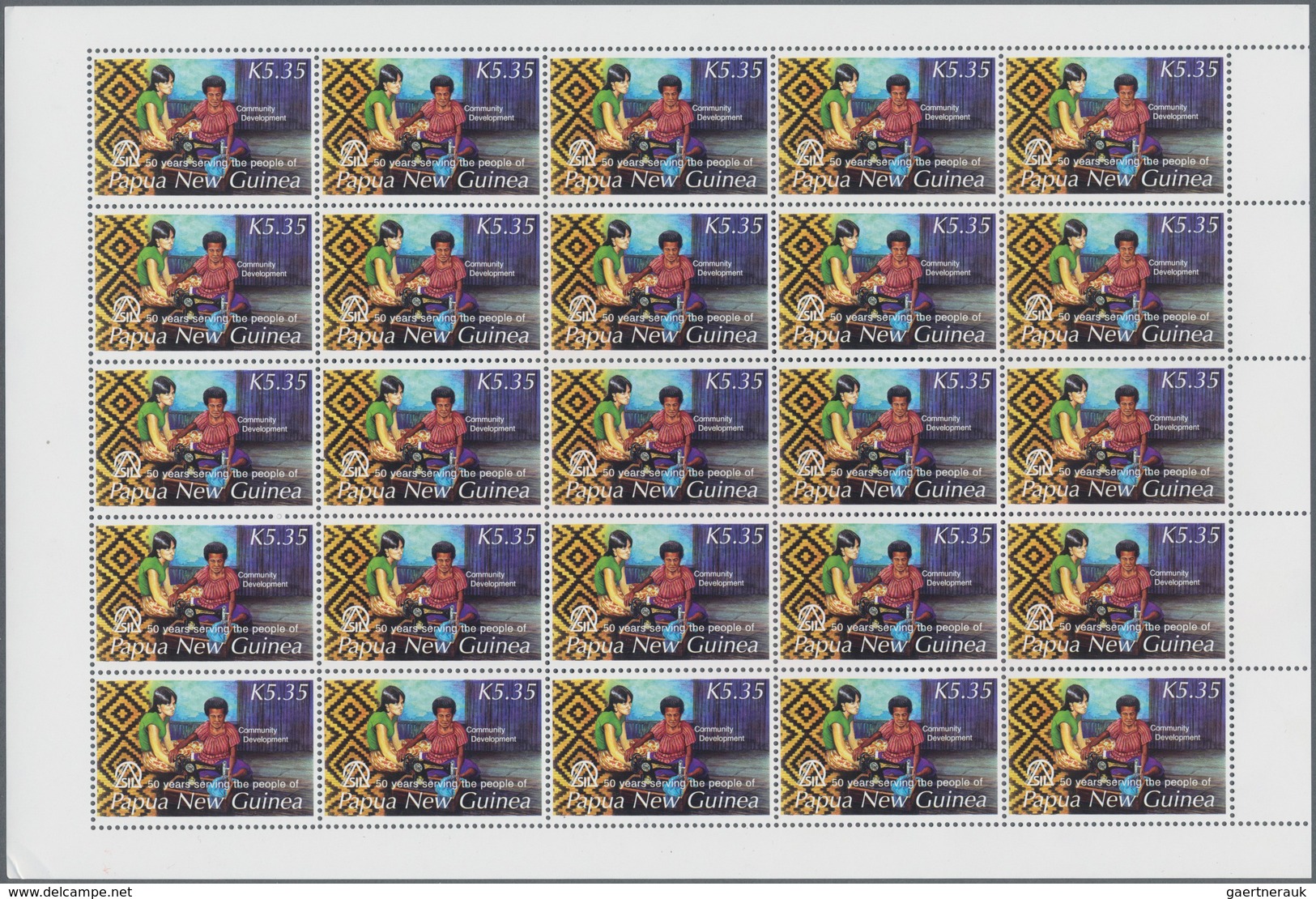 Papua Neuguinea: 1996/2008 (approx). Enormes stock containing sets and souvenir sheets with many bea