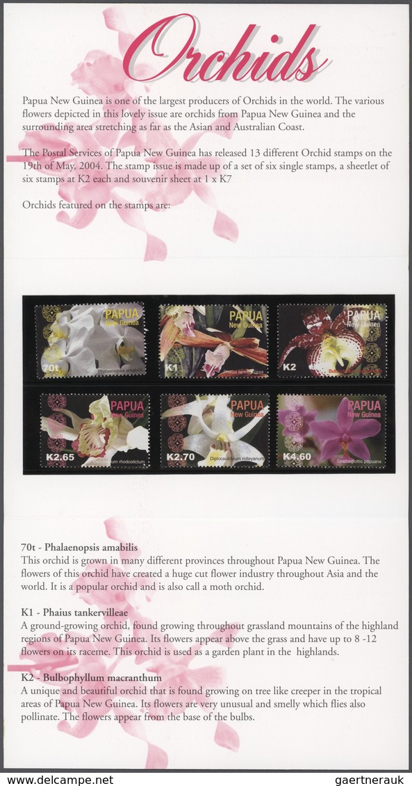 Papua Neuguinea: 1996/2008 Huge stock of so-called PNG STAMP PACKS, each containing a complete stamp