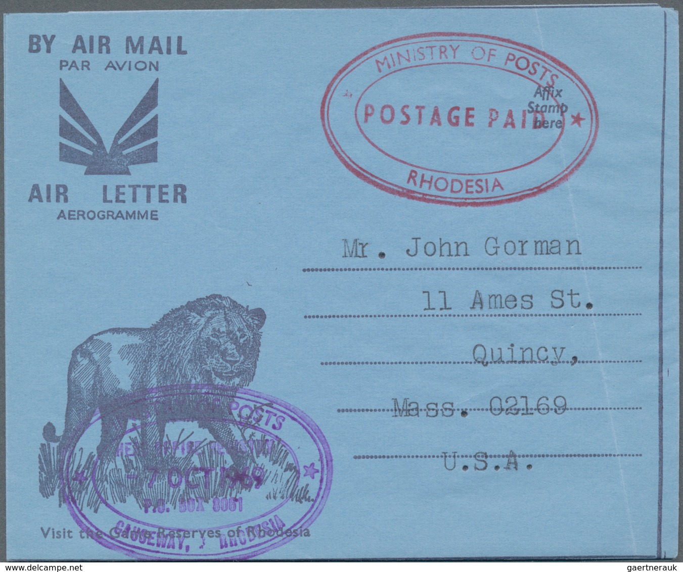 Rhodesien Und Nyassaland: 1955/60, Ca. 55 Unused/CTO-used And Used Aerograms And Airmail Letters, In - Rhodesia & Nyasaland (1954-1963)
