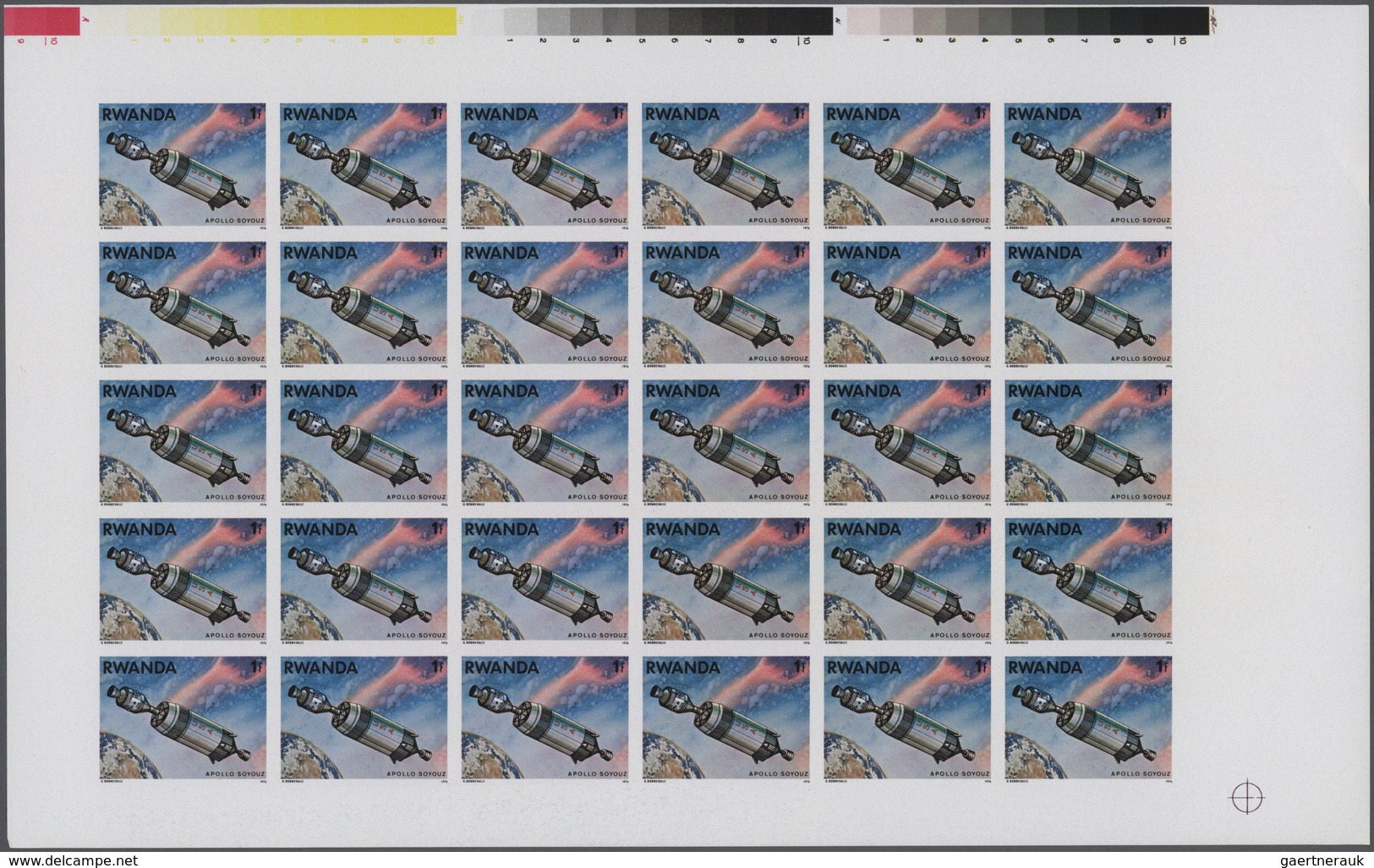 Ruanda: 1969/1981 (ca.), duplicated accumulation in large box with mostly IMPERFORATE single stamps,