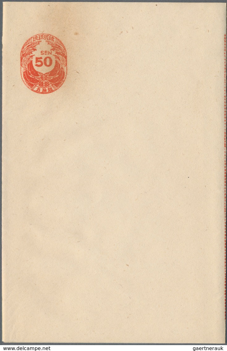 Riukiu - Inseln / Ryu Kyu: 1950/71 (ca.) Apprx. 187 Mint/some Cto Stationery, Mostly Cards And Few A - Ryukyu Islands