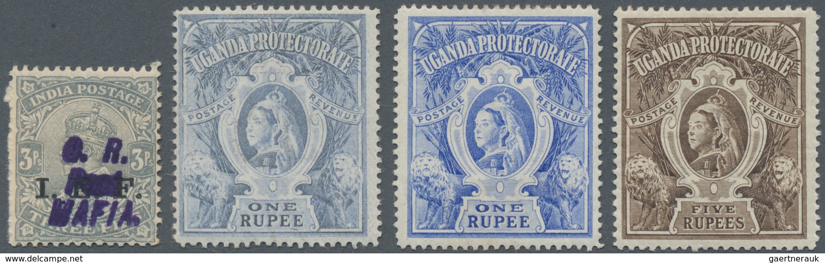 Süd-Rhodesien: 1915-1960's, Mint Collection Of Kenya, Uganda And Tanganyika Issues With Single Stamp - Rhodésie Du Sud (...-1964)