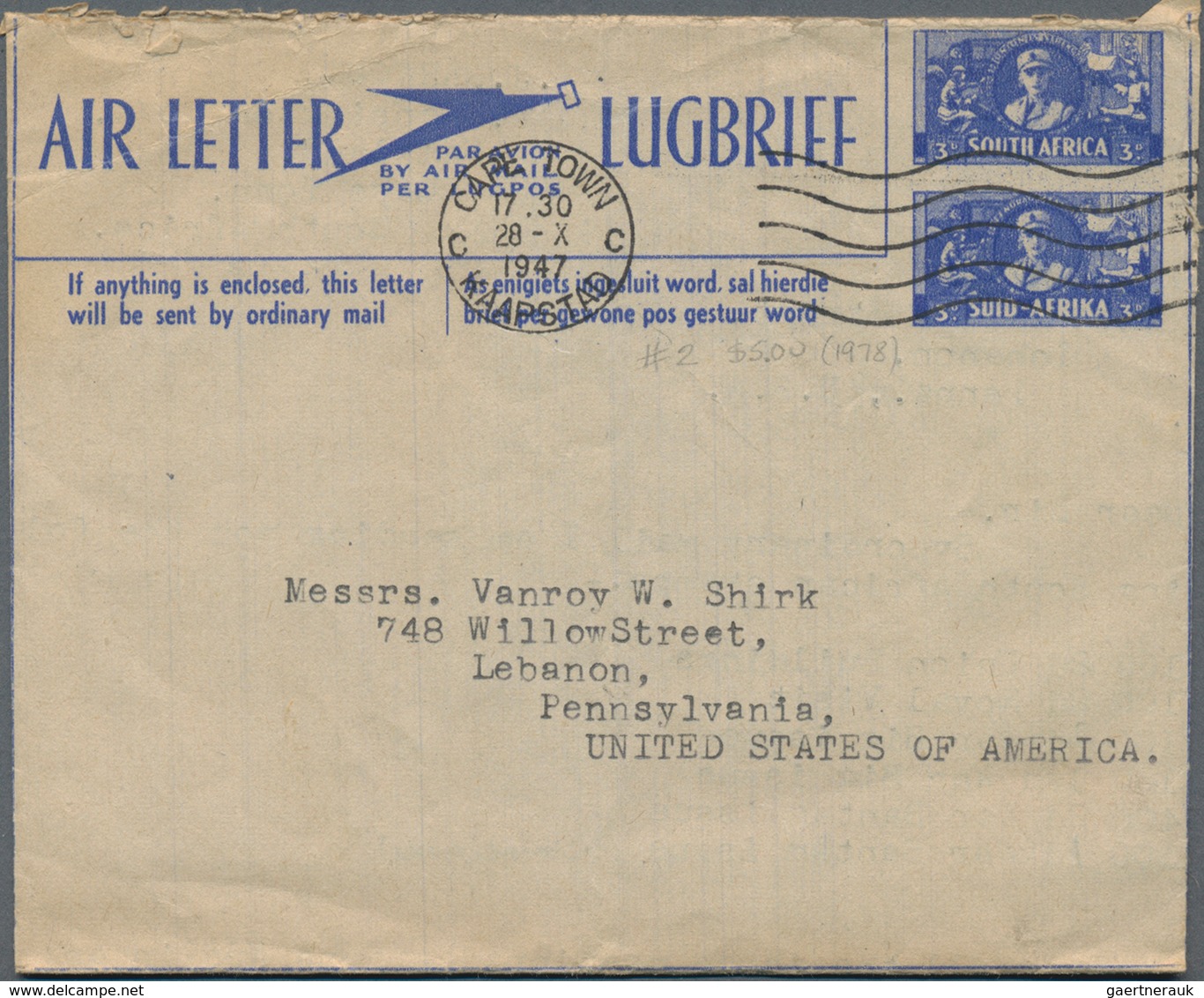 Südafrika: 1890/1979, GA "Mashonaland" Von 1891, GA-Umschläge, Streifenbänder, Kartenbriefe, Bildpos - Lettres & Documents