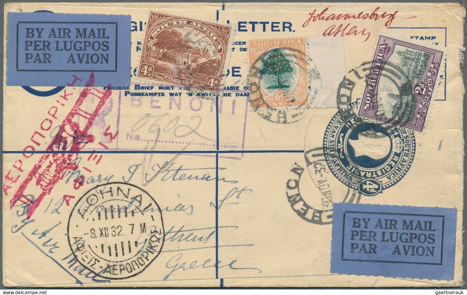 Südafrika - Ganzsachen: 1913/1985 (ca.), Accumulation With About 190 Used Postal Stationeries Incl. - Sonstige & Ohne Zuordnung