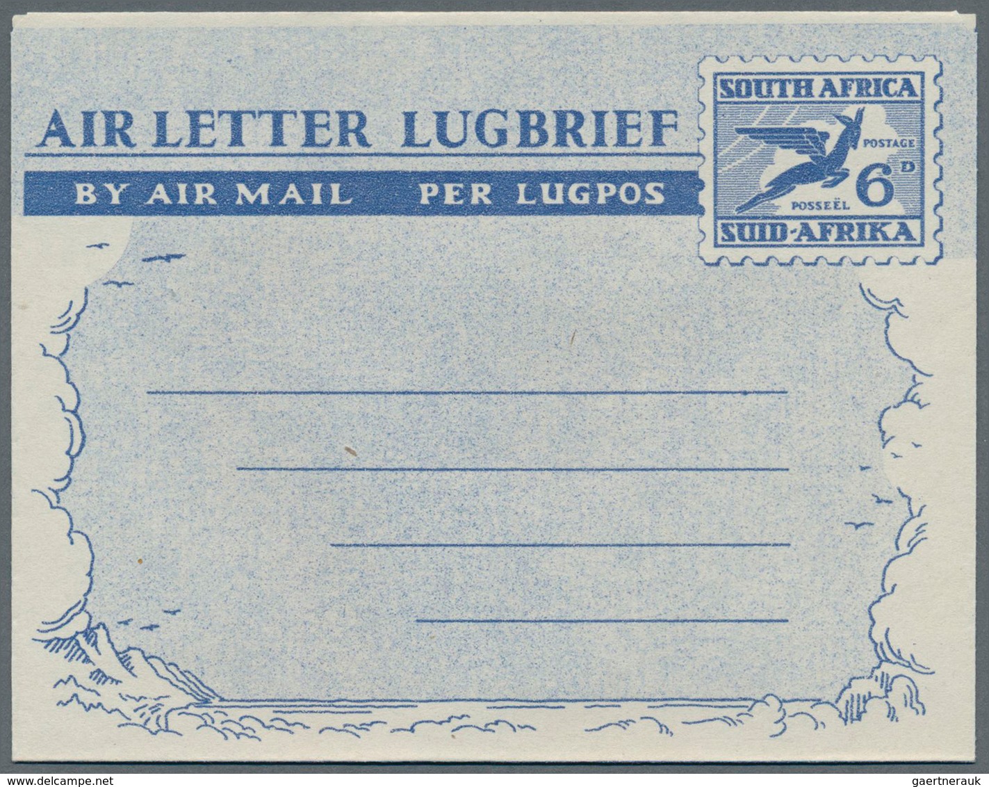 Südafrika - Ganzsachen: 1947/1971 (ca.), AEROGRAMMES: Accumulation With About 1.350 Unused And Used/ - Other & Unclassified