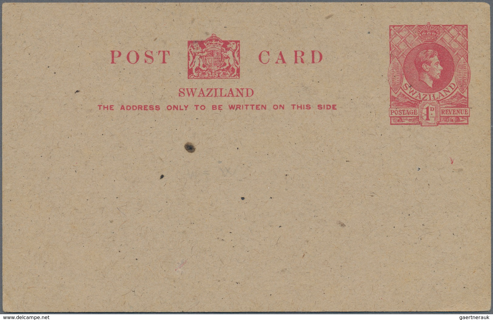 Swaziland: 1932/61 19 Unused Postal Stationery Postcards And Envelopes For Registered Mail, Many Bet - Swaziland (...-1967)