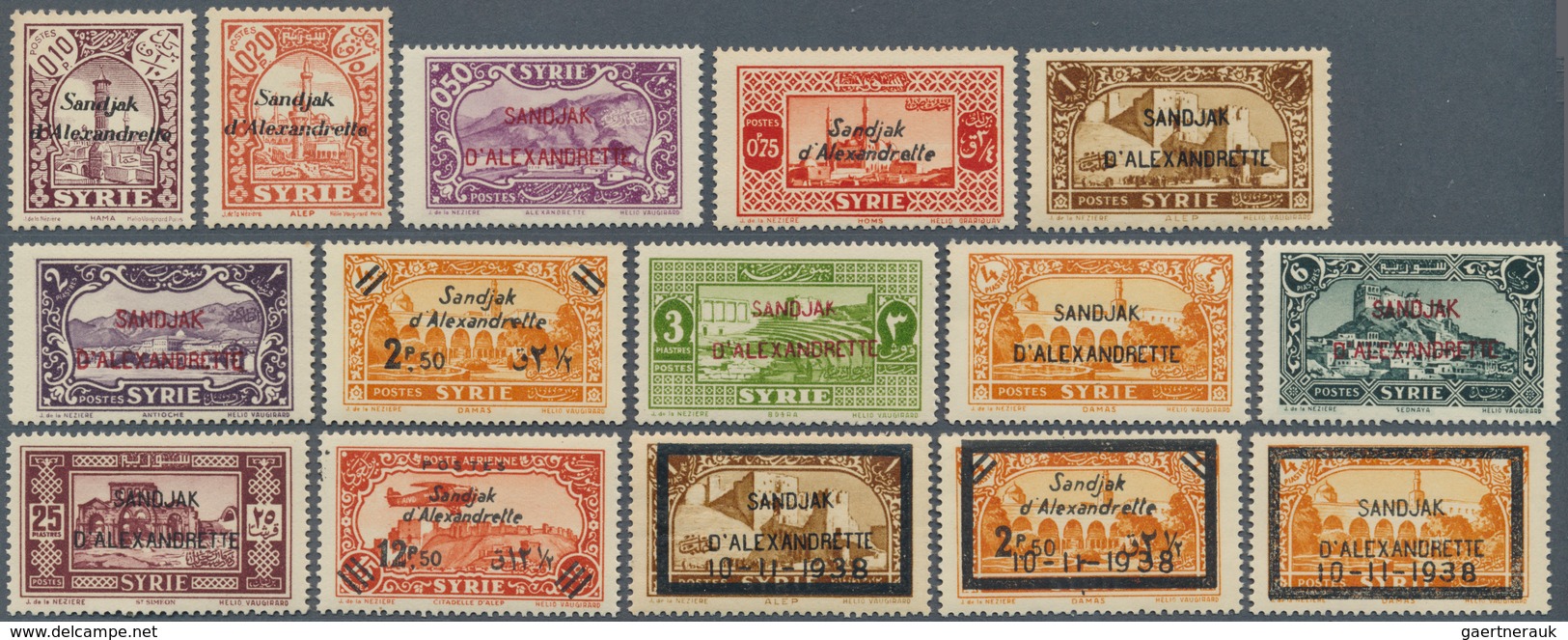 Syrien: 1919/1960, miscellaneous balance incl. mainly mint assortment of both Olympic Games sets (ei