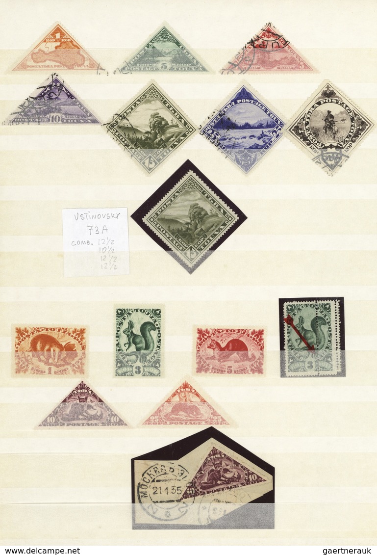 Tannu-Tuwa: 1926/1943, A Splendid Collection Of Apprx. 250 Stamps, Predominantly In (unmounted) Mint - Touva