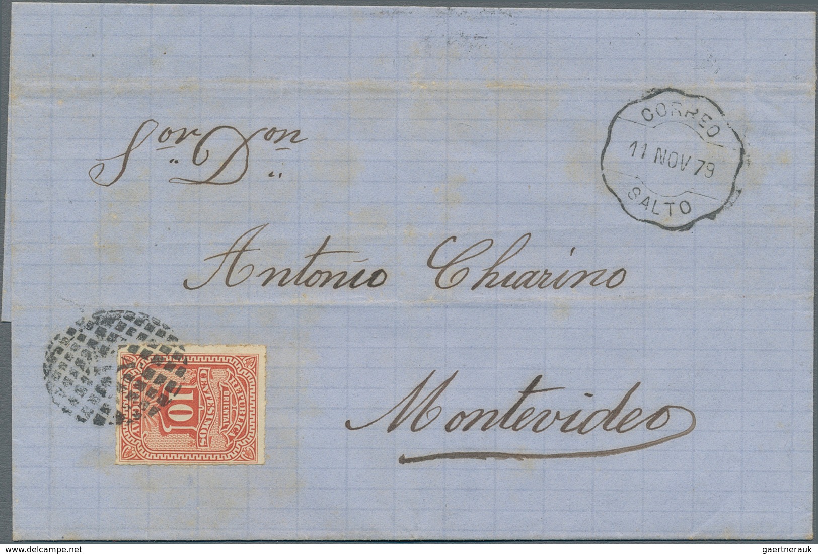 Uruguay: 1880/1960 (ca.), assortment of apprx. 83 covers/cards/stationeries, varied condition, incl.