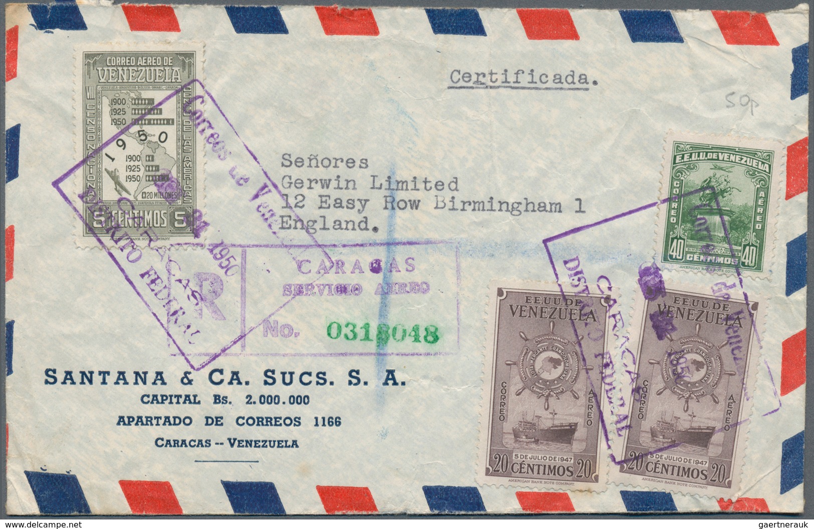 Venezuela: 1876/1970, About 150 Covers And Cards Including Some Fronts Only. Better Destinations, Ai - Venezuela