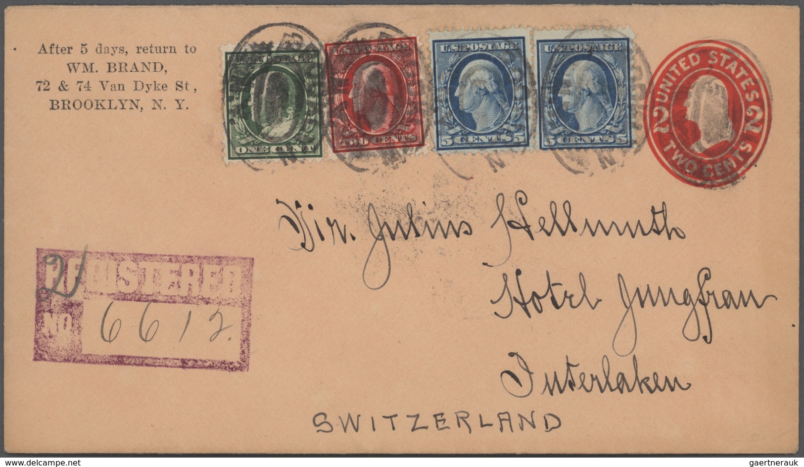 Vereinigte Staaten Von Amerika: 1830-1970 (c.): More Than 1000 Covers, Postcards, Postal Stationery - Other & Unclassified