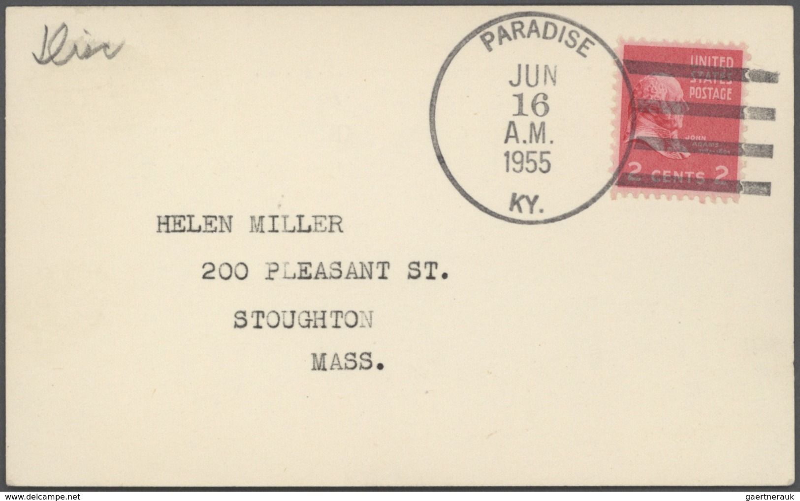 Vereinigte Staaten von Amerika: 1830-1970 (c.): More than 1000 covers, postcards, postal stationery
