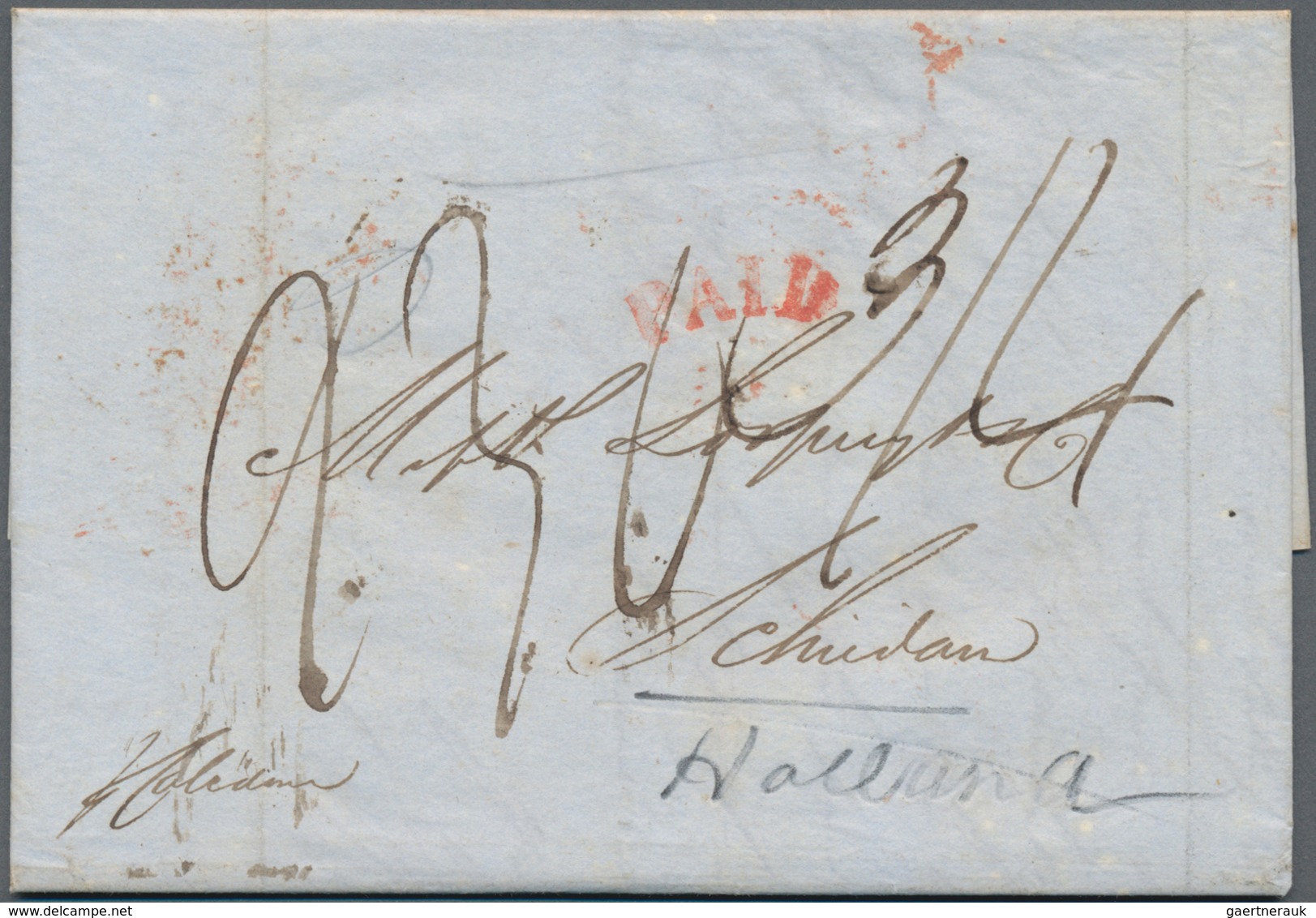 Vereinigte Staaten Von Amerika: 1841-55 (approx.), Batch Of 28 Transatlantic Covers To The Netherlan - Other & Unclassified