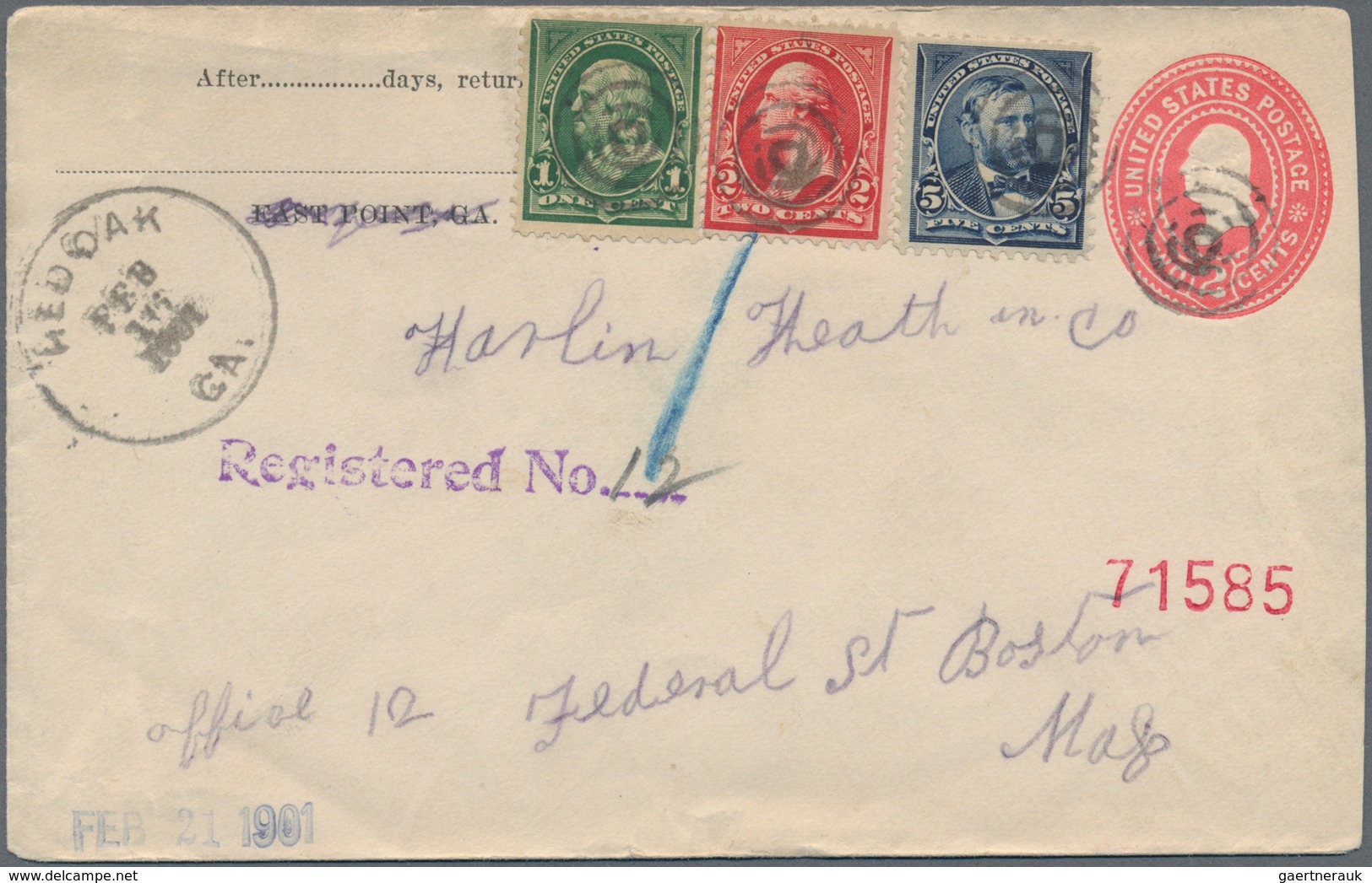 Vereinigte Staaten Von Amerika: 1850/1950 (ca.), Holding Of More Than 200 Covers/cards/stationeries, - Other & Unclassified