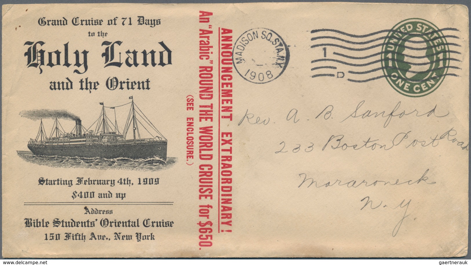 Vereinigte Staaten von Amerika: 1850/1950 (ca.), holding of more than 200 covers/cards/stationeries,